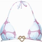 Bikinis triangle Chiara Ferragni bleus Taille M pour femme en promo 