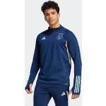 Vestes de sport adidas Tiro 23 bleues à motif Amsterdam Ajax Amsterdam Taille XL pour homme 
