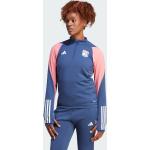 Vestes de sport adidas Olympique Lyonnais roses Olympique Lyonnais Taille M pour femme 
