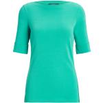T-shirts basiques de créateur Ralph Lauren turquoise à motif bateaux Taille XXL pour femme 