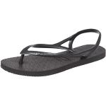 Sandales plates Havaianas noires Pointure 38 look fashion pour femme 