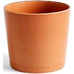Cache-pots Hay orange en céramique de 18 cm diamètre 18 cm 