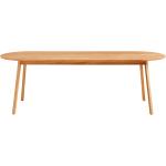 HAY Table rectangulaire Triangle Leg - chêne huilé - 200 x 85 cm