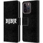 Coques & housses iPhone Head Case Designs en cuir Justin Bieber type à clapet 
