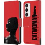 Head Case Designs sous Licence Officielle The Batman Catwoman Graphiques Neo-Noir Coque en Cuir à Portefeuille Compatible avec Samsung Galaxy S23 5G