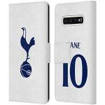 Head Case Designs sous Licence Officielle Tottenham Hotspur F.C. Harry Kane 2021/22 Joueurs Home Kit Coque en Cuir à Portefeuille Compatible avec Samsung Galaxy S10