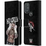 Coques & housses Head Case Designs en cuir de portable WWE look Punk 