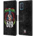 Head Case Designs sous Licence Officielle WWE Le Maître De 619 Rey Mysterio Coque en Cuir à Portefeuille Compatible avec Samsung Galaxy A51 (2019)