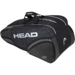Sacs à dos de sport Head Supercombi noirs avec poches extérieures 