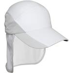 Headsweats Sport Capuchon Protech A Bonnet de Course avec protège-Nuque, White/Sport Silver, uni, 7708 851