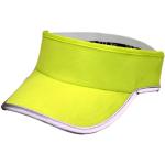 Casquettes Headsweats jaunes en éponge lavable en machine Tailles uniques classiques 