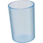 Tasses design bleues en plastique 
