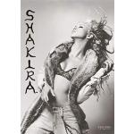 Heart Rock Drapeau Original Shakira B-W, Tissu, Multicolore, 110 x 75 x 0,1 cm