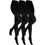 Collants opaques Heat Holders noirs en polyester en lot de 3 Taille S look fashion pour femme 