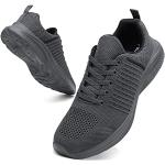 Chaussures de randonnée grises respirantes pour pieds larges Pointure 40 look fashion pour homme 