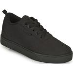 Chaussures Heelys noires en caoutchouc à roulettes à scratchs Pointure 44,5 avec un talon jusqu'à 3cm pour fille 
