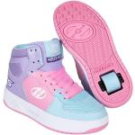 Chaussures de sport Heelys roses à motif fleurs Pointure 34 look fashion pour enfant 