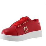 Chaussures de fitness d'hiver rouges légères Pointure 38 look casual pour femme 