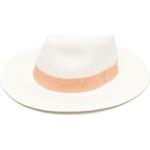 Chapeaux Fedora blancs en paille Tailles uniques pour femme en promo 