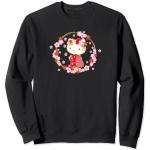 Sweatshirts Sanrio noirs Pays enfant Hello Kitty classiques 