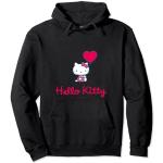 Sweats à capuche noirs enfant Hello Kitty classiques 