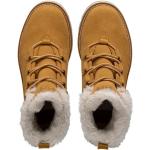 Chaussures d'hiver Helly Hansen marron en fausse fourrure à pompons en daim étanches Pointure 37,5 pour femme en promo 