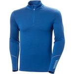 Helly Hansen Chemise Lifa Merino Midweight 1/2 Zip pour homme, Deep Fjord, M