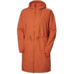 Vestes de pluie Helly Hansen orange en polyester imperméables coupe-vents Taille M pour femme 