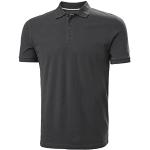 Polos brodés Helly Hansen noirs Taille L look fashion pour homme 
