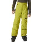 Pantalons de ski Helly Hansen jaunes en polyester enfant imperméables coupe-vents respirants Taille 14 ans 
