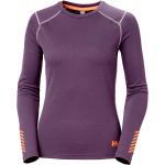 Maillots de football Helly Hansen violets Taille XS look fashion pour femme 