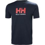 T-shirts col rond Helly Hansen blancs en jersey à manches courtes à col rond Taille M classiques pour homme 