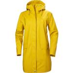 Vestes de randonnée Helly Hansen jaunes en hardshell bluesign imperméables coupe-vents à capuche Taille L pour femme en promo 