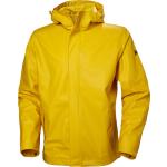 Vestes de randonnée Helly Hansen jaunes en fibre synthétique coupe-vents à capuche Taille XL pour homme en promo 
