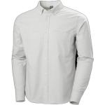 Chemises Helly Hansen blanches en coton bio éco-responsable Taille S pour homme 