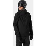Vestes de ski Helly Hansen noires imperméables respirantes avec jupe pare-neige Taille M look fashion pour homme en promo 