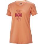 Helly Hansen Skog Graphic Short Sleeve T-shirt Orange M Femme