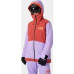 Vestes de ski Helly Hansen marron imperméables coupe-vents respirantes col montant à col montant Taille XS look casual pour femme 