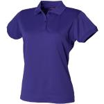 Henbury - Polo - Femme - Violet - Bright Purple - XL