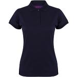 Henbury - Polo sport à forme ajustée - Femme (XL) (Bleu marine Oxford)