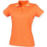 Henbury - Polo Sport à Forme ajustée - Femme (XL) (Orange brûlé)