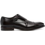 Chaussures à boucles Henderson Baracco marron en cuir de veau à bouts en amande Pointure 42,5 look casual pour homme 