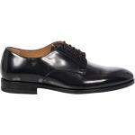 Chaussures Henderson Baracco noires en cuir de veau en cuir à lacets Pointure 44,5 look business pour homme 