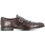 Chaussures à boucles Henderson Baracco marron en cuir à franges à boucles Pointure 41 avec un talon jusqu'à 3cm look business 