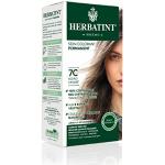 Herbatint Soin Colorant Permanent Cheveux 7C Blond Cendré - 150 ml, sans Ammoniaque, 100% Couverture des Cheveux Blancs, Testé Dermatologiquement pour les Peaux Sensibles, avec 8 Extraits Végétaux Bio