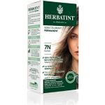 Herbatint Soin Colorant Permanent pour Cheveux 7N Blond - 150 ml, sans Ammoniaque, 100% de Couverture des Cheveux Blancs, Testé Dermatologiquement pour les Peaux Sensibles,avec 8 Extraits Végétaux Bio