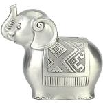 Tirelires en métal à motif éléphants 
