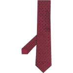 Cravates en soie Hermès Rouge rouge bordeaux seconde main Tailles uniques pour homme 