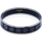 Bracelets en argent Hermès bleus en plaqué Or seconde main pour femme en promo 