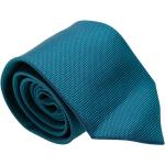 Cravates en soie Hermès turquoise seconde main pour homme 